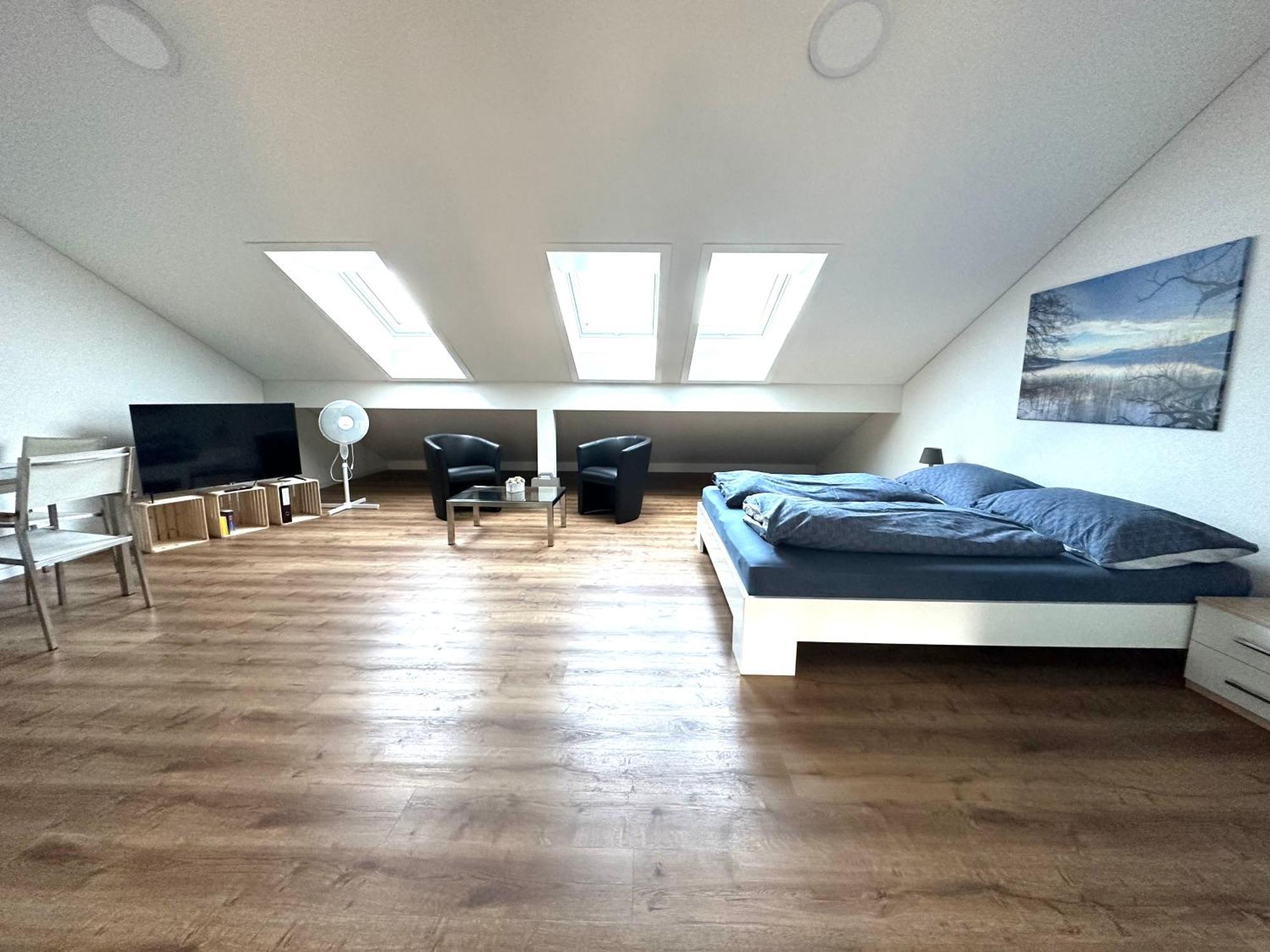 Neue Einzimmer Dachwohnung Seengen 외부 사진