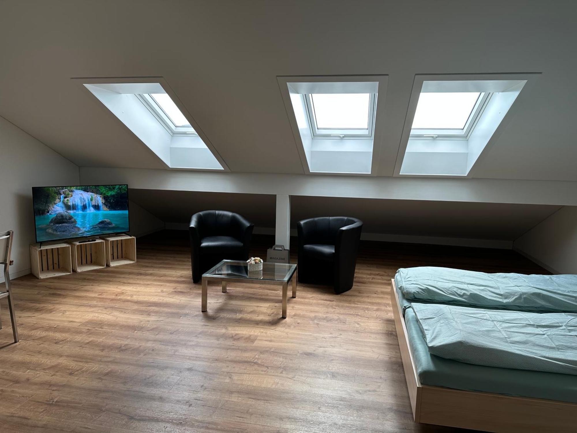 Neue Einzimmer Dachwohnung Seengen 외부 사진